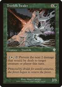 Treefolk Healer - Invasion - Magic: The Gathering card