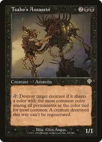 Tsabo's Assassin - Invasion - Magic: The Gathering card