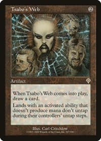 Tsabo's Web - Invasion - Magic: The Gathering card