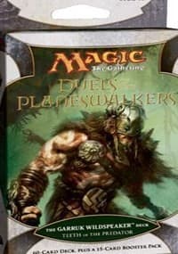 DotP - Teeth of the Predator Garruk Wildspeaker Deck - Duels of the Planeswalkers - Magic: The Gathering card