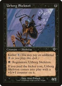 Urborg Skeleton - Invasion - Magic: The Gathering card