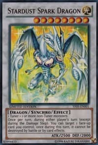 Stardust Spark Dragon - Yu-Gi-Oh! 5D's Manga Promotional Cards - YuGiOh card