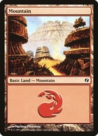 Mountain (76) - Duel Decks: Venser vs. Koth - Magic: The Gathering card