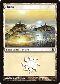 Plains (40) - Duel Decks: Venser vs. Koth - Magic: The Gathering card