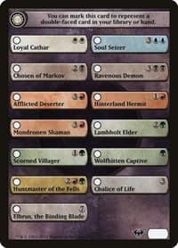 Checklist Card - Dark Ascension - Dark Ascension - Magic: The Gathering card