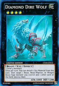Diamond Dire Wolf - 2013 Collectors Tins - YuGiOh card