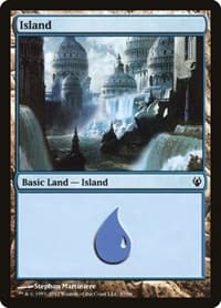 Island (37) - Duel Decks: Izzet vs. Golgari - Magic: The Gathering card