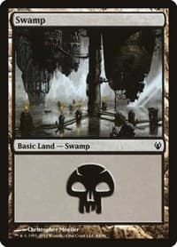 Swamp (84) - Duel Decks: Izzet vs. Golgari - Magic: The Gathering card