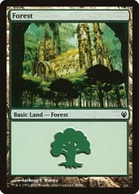 Forest (89) - Duel Decks: Izzet vs. Golgari - Magic: The Gathering card