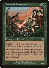 Verduran Emissary - Invasion - Magic: The Gathering card