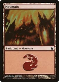 Mountain (34) - Premium Deck Series: Fire and Lightning - Magic: The Gathering card