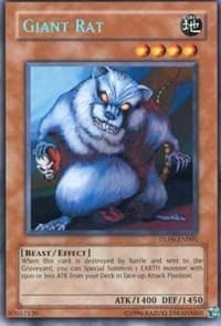 Giant Rat (Blue) - Duelist League Promo - YuGiOh card