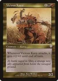 Vicious Kavu - Invasion - Magic: The Gathering card
