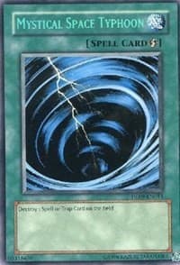 Mystical Space Typhoon (Blue) - Duelist League Promo - YuGiOh card