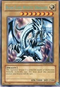 Blue-Eyes White Dragon (Blue) - Duelist League Promo - YuGiOh card