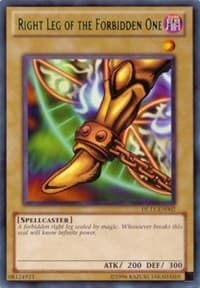 Right Leg of the Forbidden One (Purple) - Duelist League Promo - YuGiOh card