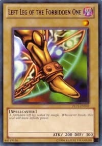 Left Leg of the Forbidden One (Red) - Duelist League Promo - YuGiOh card
