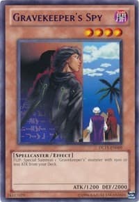 Gravekeeper's Spy (Red) - Duelist League Promo - YuGiOh card