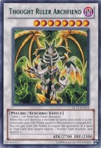 Thought Ruler Archfiend (Red) - Duelist League Promo - YuGiOh card