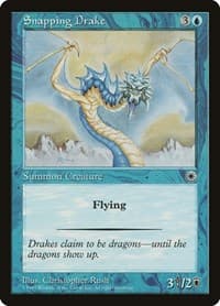 Snapping Drake - Portal - Magic: The Gathering card