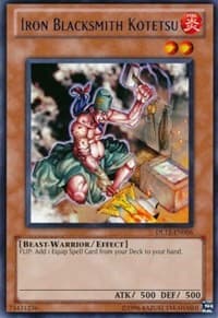 Iron Blacksmith Kotetsu (Red) - Duelist League Promo - YuGiOh card