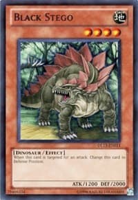 Black Stego (Red) - Duelist League Promo - YuGiOh card