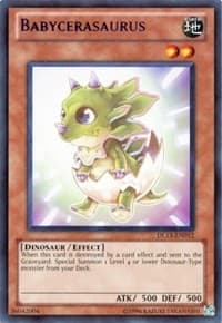 Babycerasaurus (Red) - Duelist League Promo - YuGiOh card