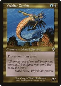 Vodalian Zombie - Invasion - Magic: The Gathering card