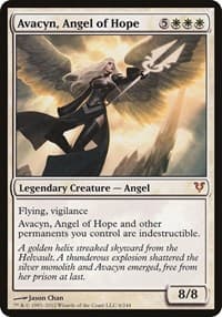 Avacyn, Angel of Hope (Avacyn Restored) - Oversize Cards - Magic: The Gathering card