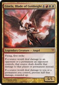 Gisela, Blade of Goldnight (Avacyn Restored) - Oversize Cards - Magic: The Gathering card