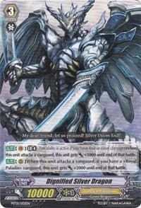 Dignified Silver Dragon (Non-Holo) - Mega Trial Deck 1: Rise to Royalty - Cardfight Vanguard card