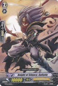 Knight of Silence, Gallatin - Mega Trial Deck 1: Rise to Royalty - Cardfight Vanguard card