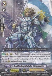 Battle Flag Knight, Constance - Mega Trial Deck 1: Rise to Royalty - Cardfight Vanguard card