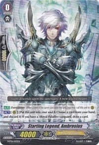 Starting Legend, Ambrosius - Mega Trial Deck 1: Rise to Royalty - Cardfight Vanguard card