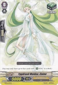 Yggdrasil Maiden, Elaine - Mega Trial Deck 1: Rise to Royalty - Cardfight Vanguard card