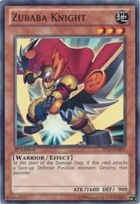 Zubaba Knight - Star Pack 2013 - YuGiOh card