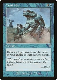 Wash Out - Invasion - Magic: The Gathering card