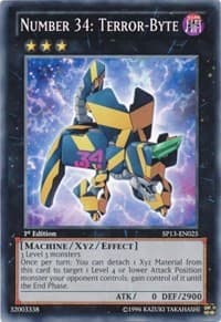 Number 34: Terror-Byte - Star Pack 2013 - YuGiOh card