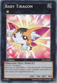 Baby Tiragon - Star Pack 2013 - YuGiOh card