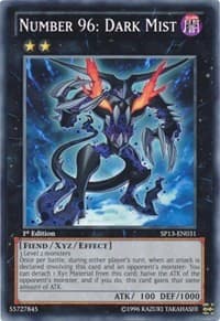 Number 96: Dark Mist - Star Pack 2013 - YuGiOh card