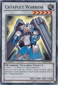 Catapult Warrior - Star Pack 2013 - YuGiOh card