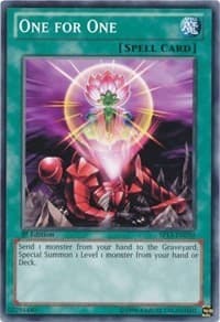 One for One - Star Pack 2013 - YuGiOh card
