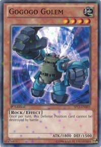 Gogogo Golem (Starfoil) - Star Pack 2013 - YuGiOh card