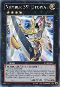 Number 39: Utopia (Starfoil) - Star Pack 2013 - YuGiOh card
