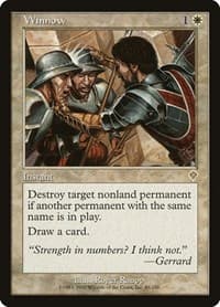 Winnow - Invasion - Magic: The Gathering card