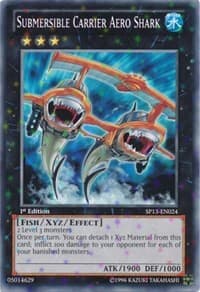 Submersible Carrier Aero Shark (Starfoil) - Star Pack 2013 - YuGiOh card