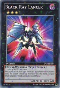 Black Ray Lancer (Starfoil) - Star Pack 2013 - YuGiOh card