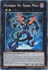 Number 96: Dark Mist (Starfoil) - Star Pack 2013 - YuGiOh card