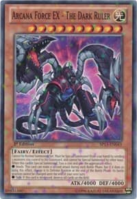 Arcana Force EX - The Dark Ruler (Starfoil) - Star Pack 2013 - YuGiOh card