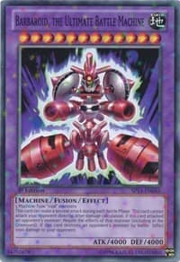 Barbaroid, the Ultimate Battle Machine (Starfoil) - Star Pack 2013 - YuGiOh card